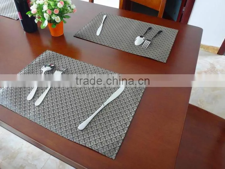 High quality dinner Pvc placemat