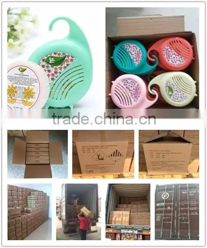 Japan Market Hot Sale Fragrant Air Freshener PDCB Blocks With Plastic Box