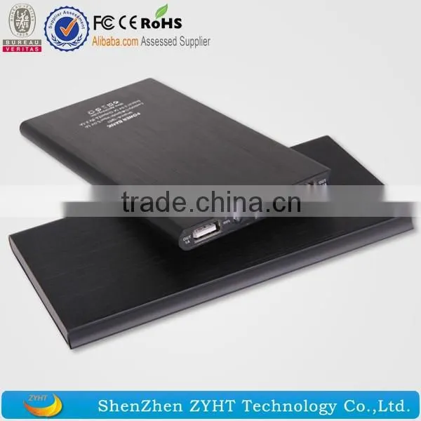 factory supplier 5000mah portable mobile phone power bank