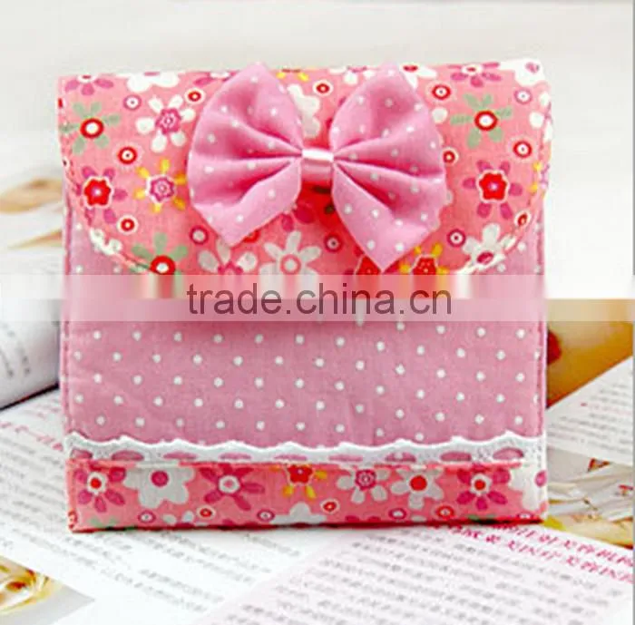 Sanitary napkin bag organizer bag cotton bag