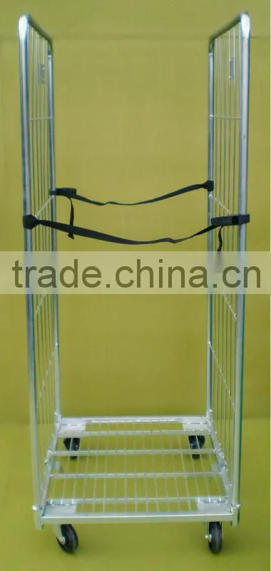 two sided demountable roll container