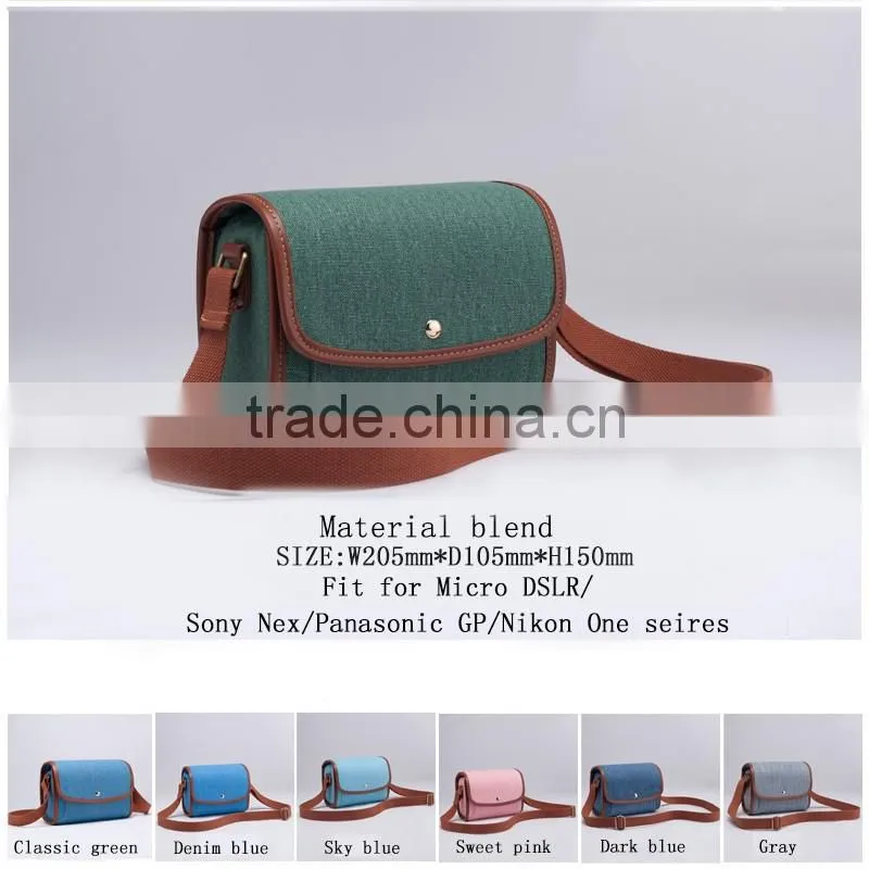 Wholesale Dropship Leather Vintage Camera Bag
