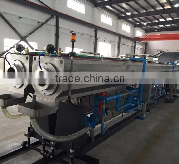 PVC double pipe extrusion machine
