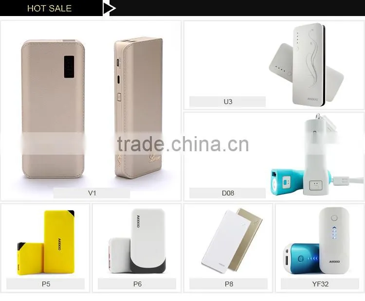 Guangdong factory super slim portable power bank credit card power charger for smartphone