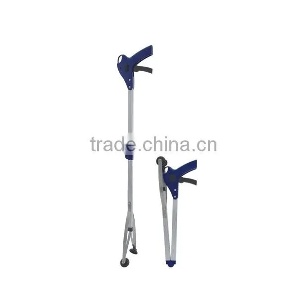 flexible telescopic folding pick up and reaching tool pickup clip