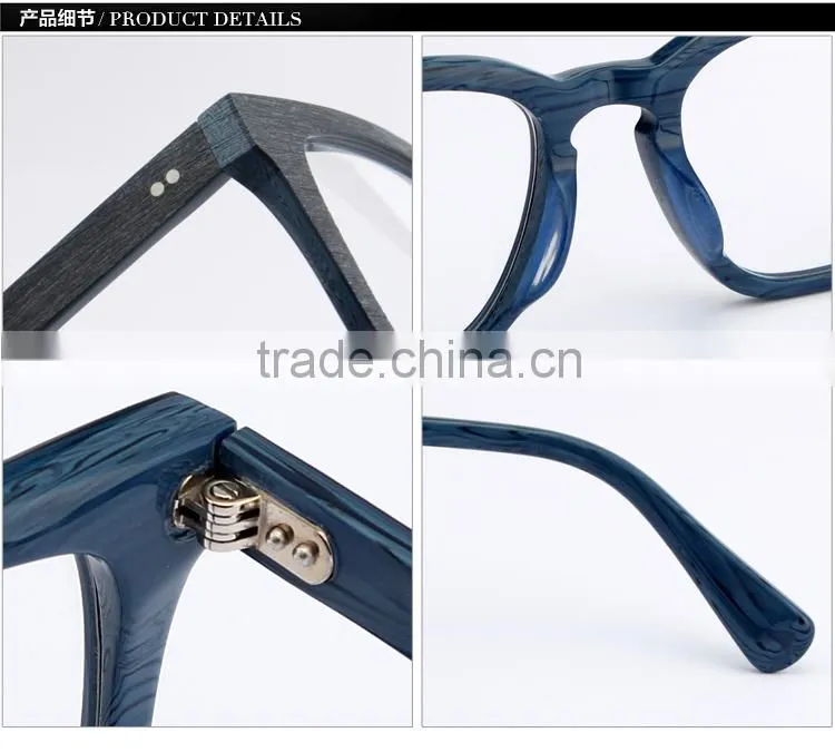 OEM Eyeglasses Acetate Frame Like Wood Eyeglasses