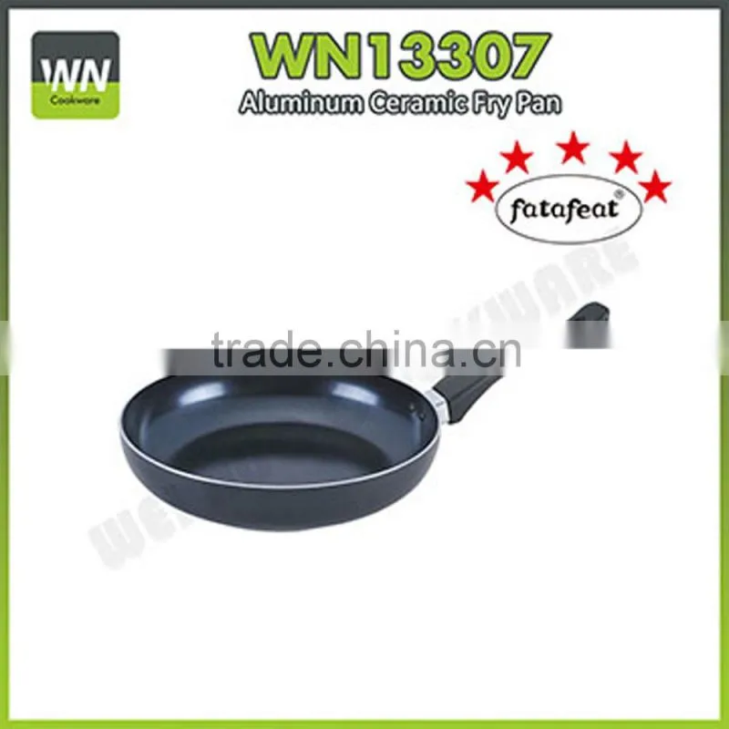 Aluminium alloy non-stick frying pan marble coating pan deep fry pan avaiable factory lowest price