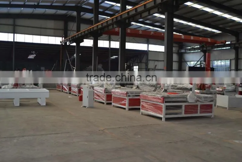 KC1325A-3S Woodworking machinery with 3 spindles Alphcam software CNC Wood Router for cabinet