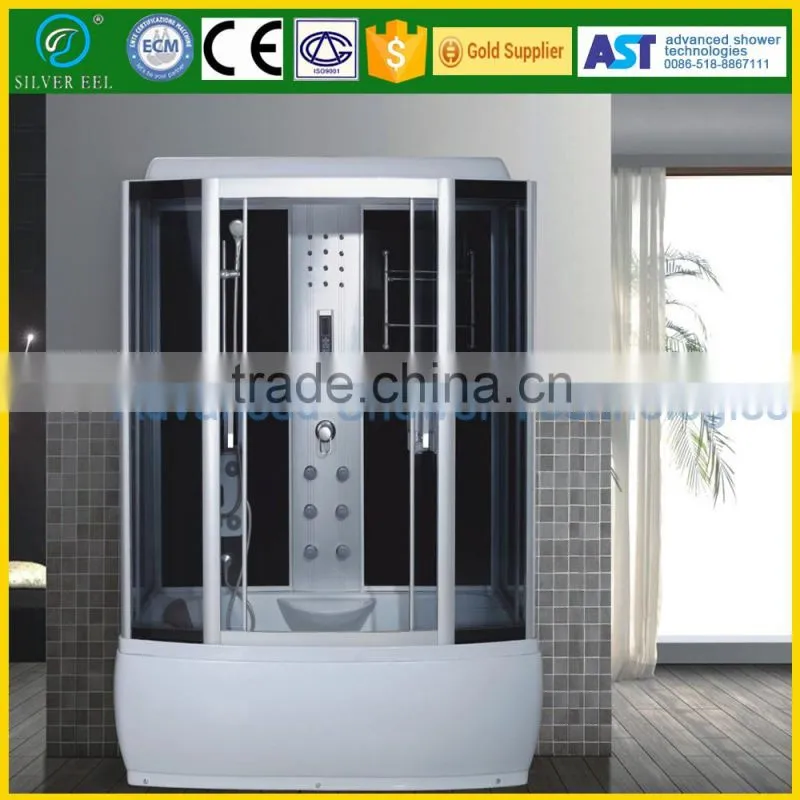 Standard square shower cabin 90*90 sliding door for bathroom