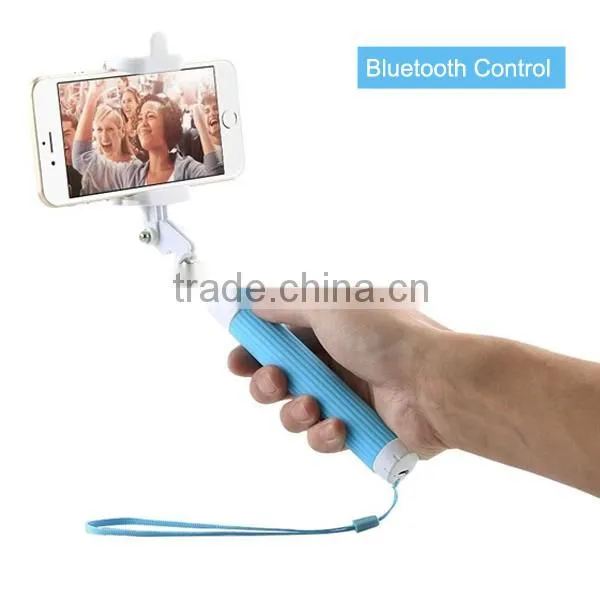 2015 smart camera phone foldable selfie stick monopod
