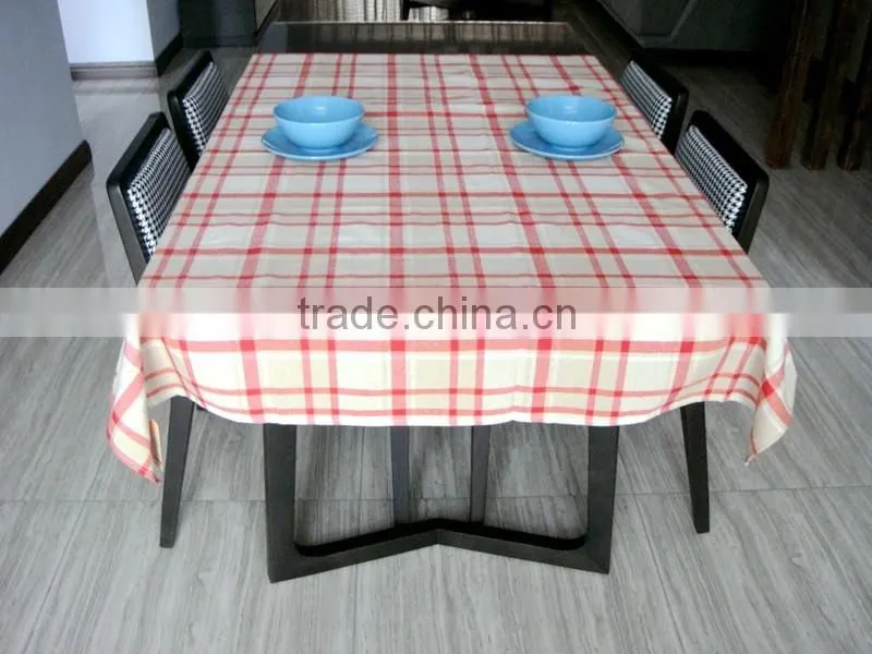 cotton/polyester table cloth with good price