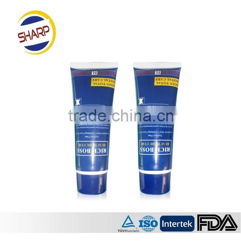 Diameter 38mm , 100ml plastic packaging tube for cosmetic