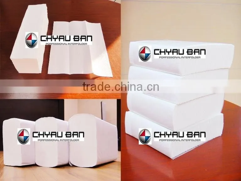 Lamination Embossing Z Fold Hand Towel Paper Making Machine