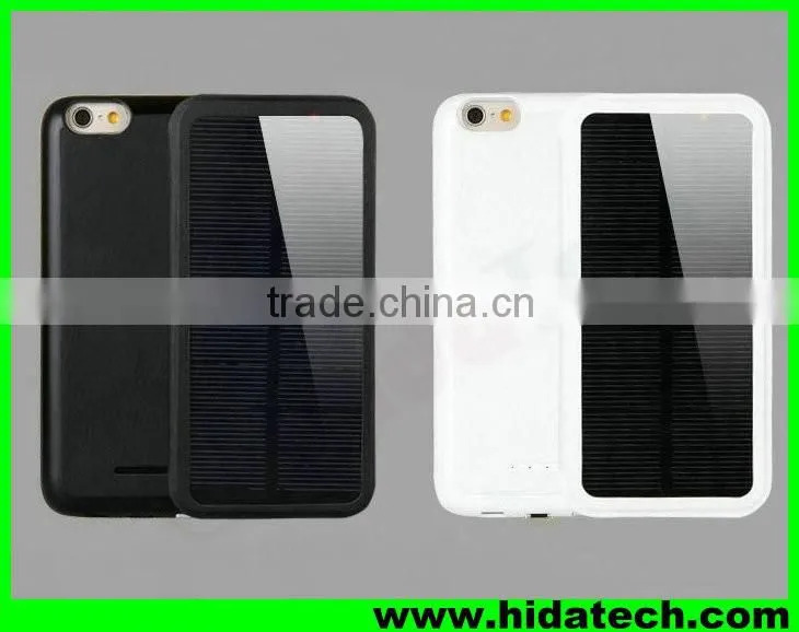 3200mah solar mobile charger phone case for iPhone 6 power bank
