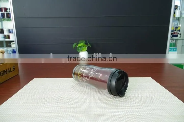 Popular promotional gift PP and PS color changing magic travel tumbler