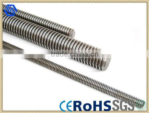 3/8-24 x 36" Stainless Steel Threaded Rod