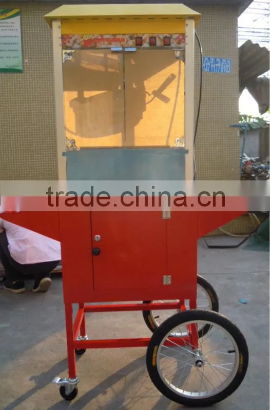 popcorn machine with wheels hot sale