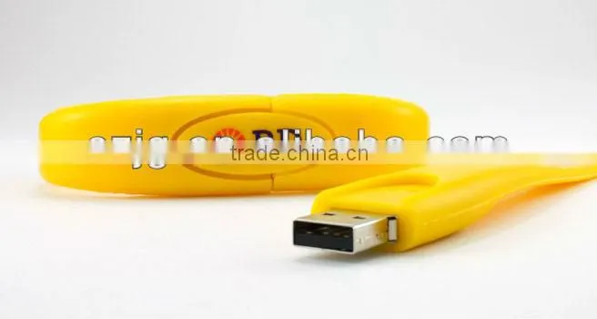 Wristband USB Flash Drive with Free Logo