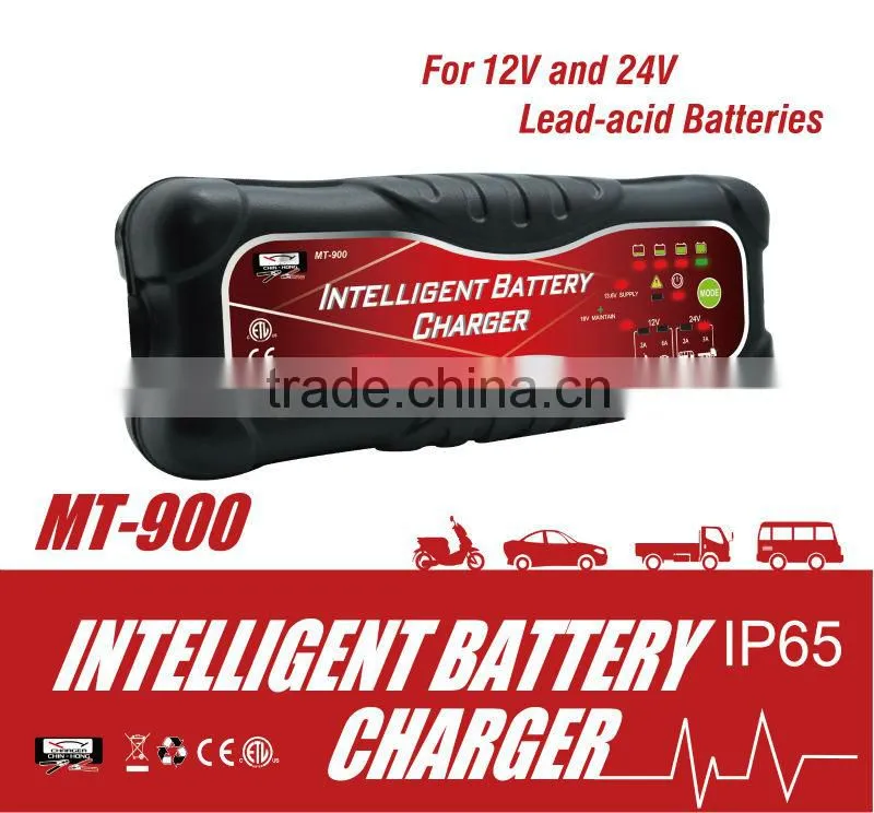 mt600 pulse intelligent battery charger for car