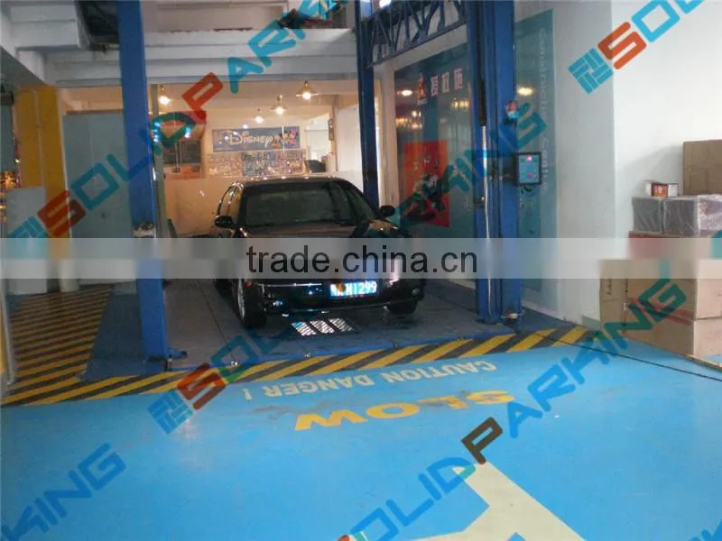 New Design for 2016 Scissor Type Vehicle Transport Systems Fully Customizable Car Parking Lift