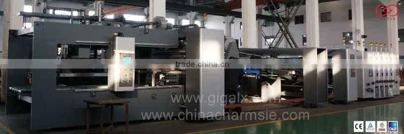 GIGA LX FGA Automatic Carton Folder Gluer Packaging Machines Online With Box Cardboard Machine