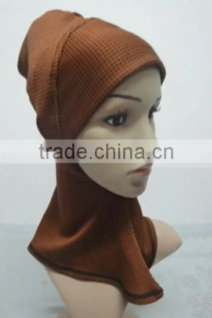 C052 new style print ninja inner underscarf,full underscarf to cover neck