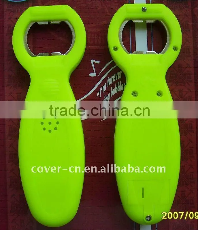 Kindly customer voice bottle opener for promotion gift/home decoration gift