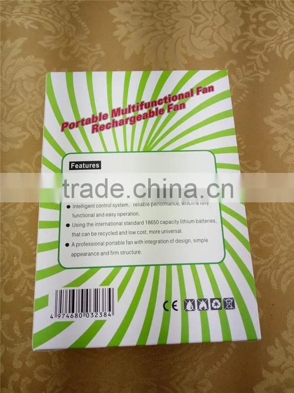 2016 hot sale flexible rechargeable mini fan cheap mini fan