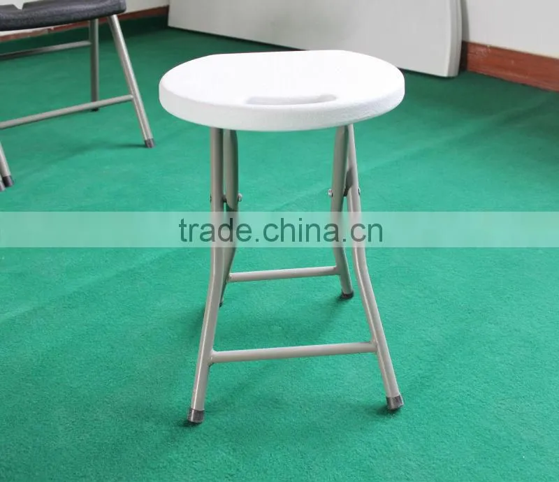 plastic folding round stool,fishing stool,garden stool