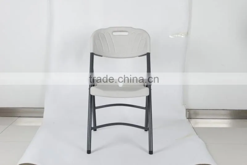 Folding Plastic Office Chair/metal folding chair 1166A