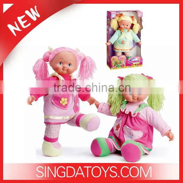 HOT SELLING ! 2014 New Design B033 B/O Baby Fashion Doll