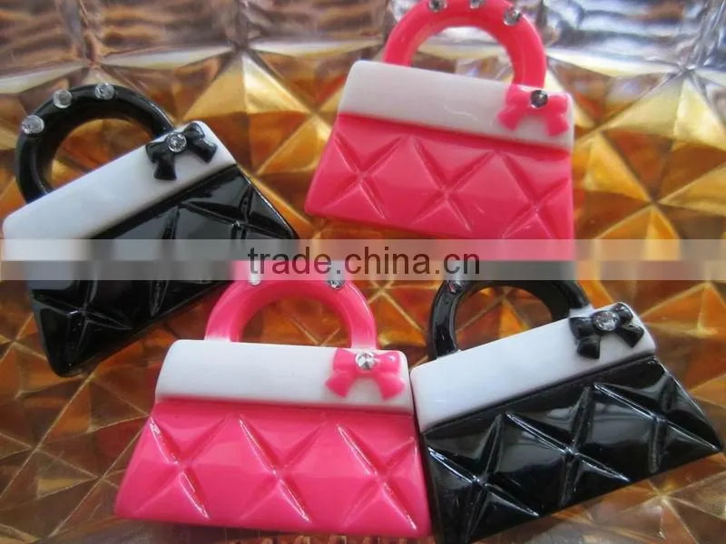 Kawaii Resin bow Cabochons for Hair accessories or Cell phone decoration