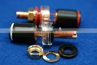 Hifi accessories Red Coppper Hi-End Binding Post