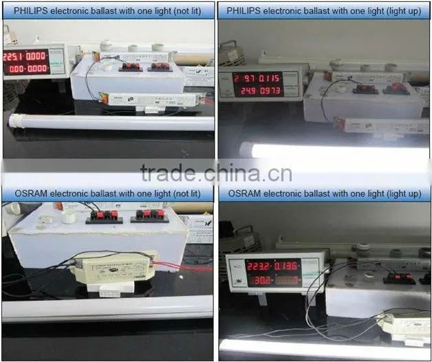SI-1 DIY LED TUBE(clear cover) no need to remove ballast and the starter