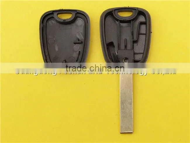 Hot sell transponder chip key blank shell for Peugeot 407