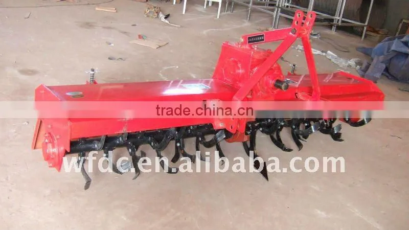 Rotary tiller for farming