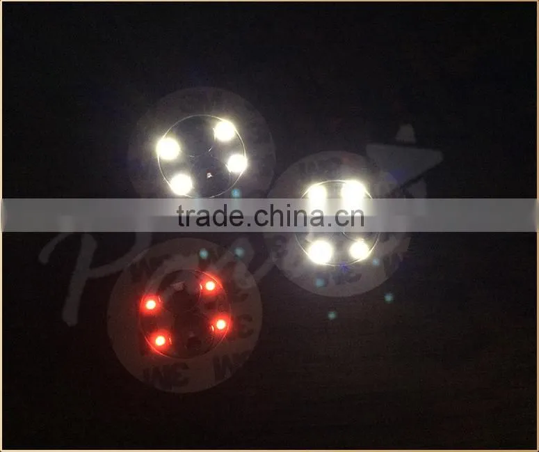 2015 Adhesive stick on led flashing mini sticker for bottle