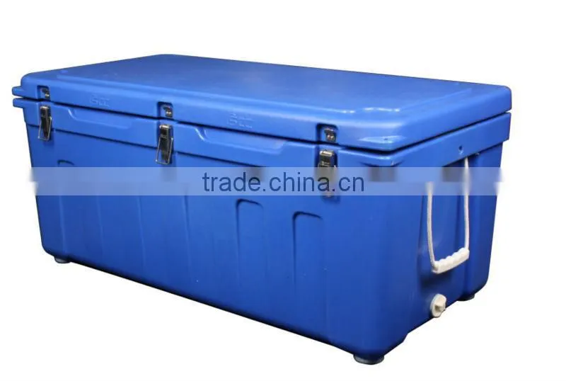 SCC Ice bin cooler, rotomold plastic ice cooler