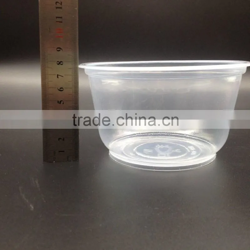 Cheap Disposable PP Plastic Bowl With Cover 850ML