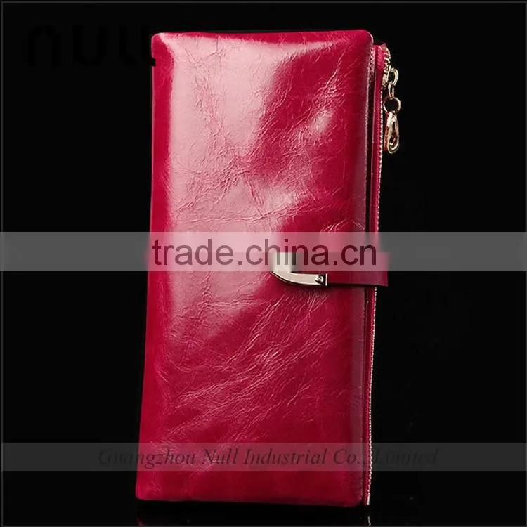 Vintage Genuine Top Layer Leather Ladies Hand Handmade Fashion Purse