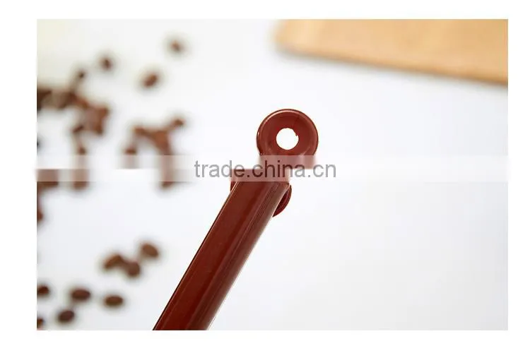 Ice Cream Tea Coffee Handled Long Handle Spoons plastic spoon Tableware Flatware