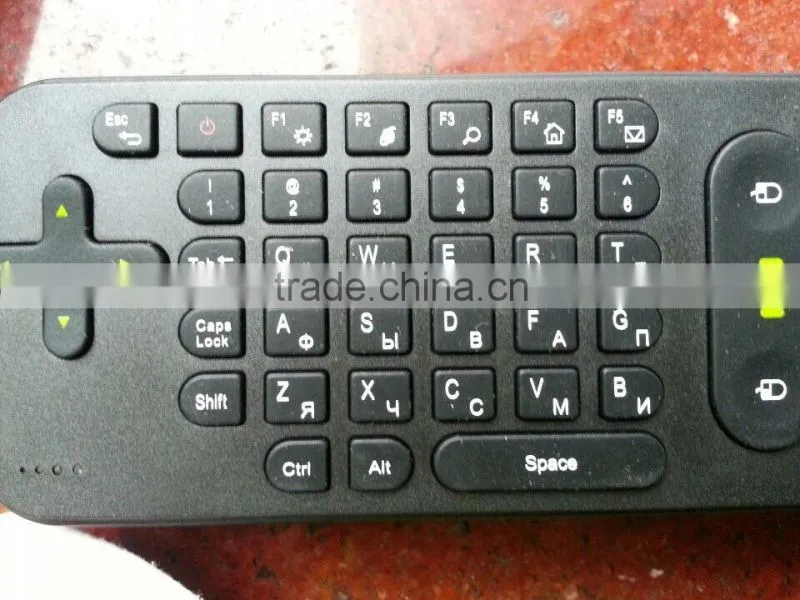 mini wireless keyboard for smart tv with English or Russian language