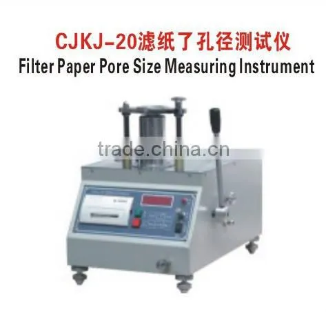 The filter aperture measuring instrument