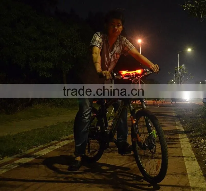 Led flare safety colorful flashing light flexible stick for bike