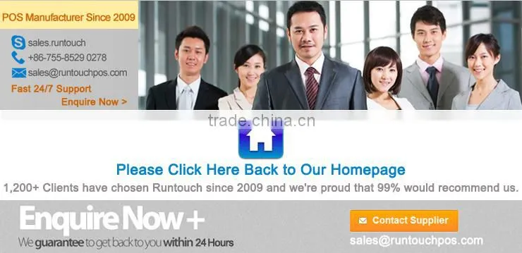 Runtouch RT-1520 New 2016 Touch Monitor USB and VGA connected separately
