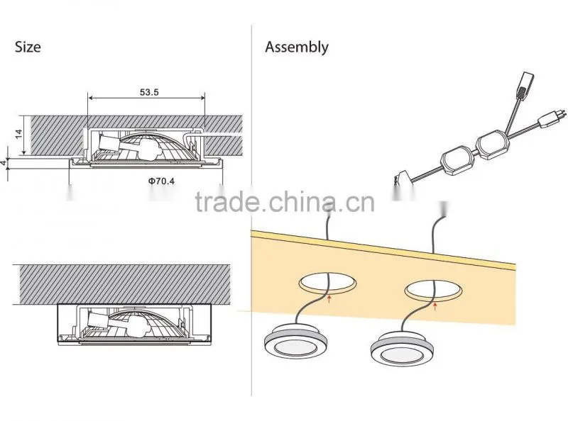 Recessed Halogen Down Light