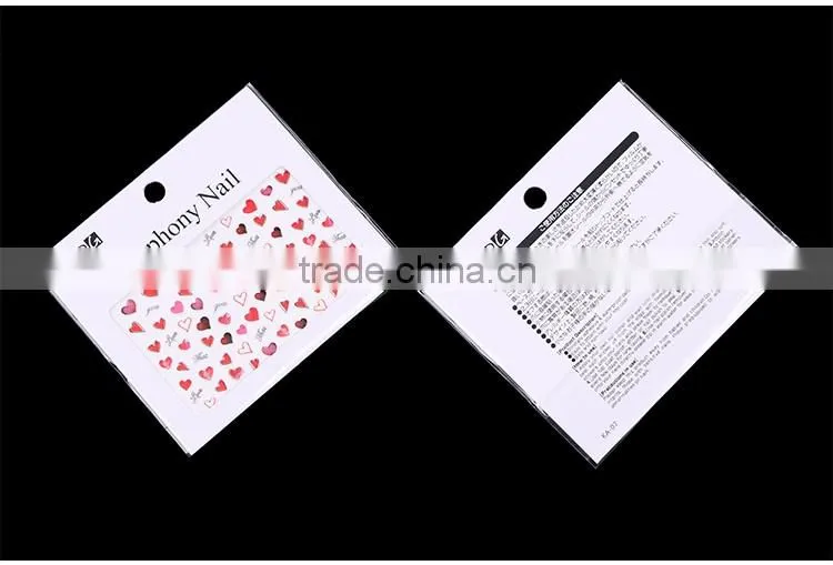 2016 cheap symphony nail for Beauty DIY nail art designs sticker