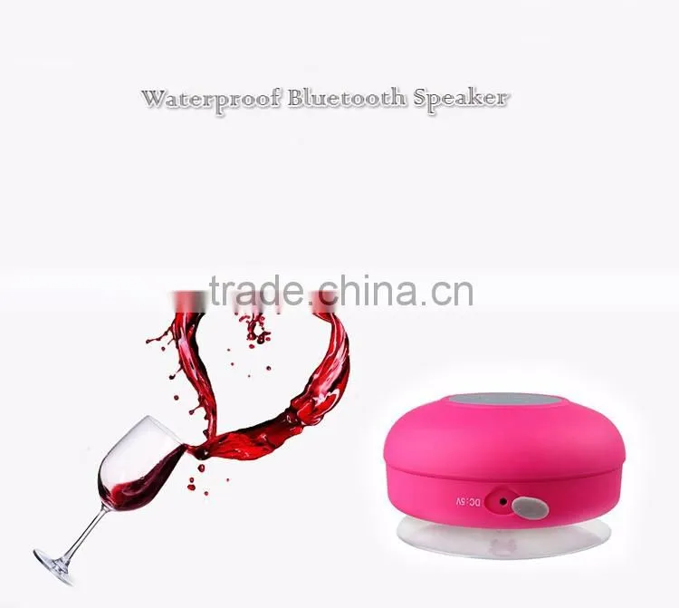 Hot selling mobile phone waterproof bluetooth super bass portable speaker with usb port