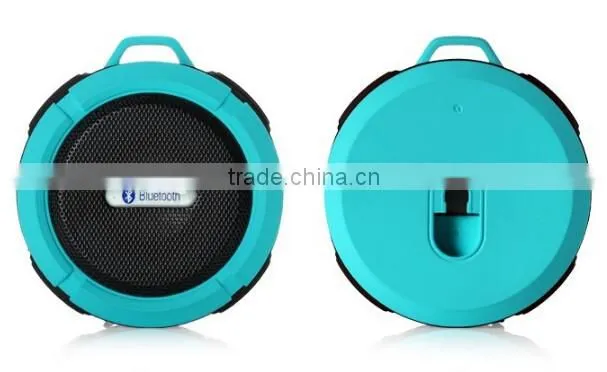 Outdoor and Mini Waterproof shower Bluetooth Speaker with Suction Cup