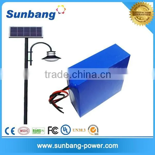 Customized deep cycle 12v 80ah battery for solar street light/lamp